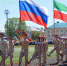 Юнармейцы несли Знамя Победы на празднике в Агрызе - Агрызские вести