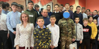 Герои среди нас: участник СВО встретился с учениками гимназии им. Асафа Абдрахманова - Агрызский район