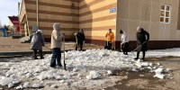 Сотрудники РДК первыми откликнулись на клич о субботниках - Агрызский район