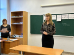 В Агрызе прошла акция «Сдаем вместе. День сдачи ЕГЭ родителями»