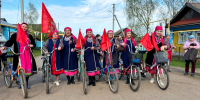 В Агрызском районе прошел Велопробег Мира в честь 80-летия Победы - Агрызский район