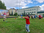 В пришкольном лагере школы №4 прошла спортивная игровая программа